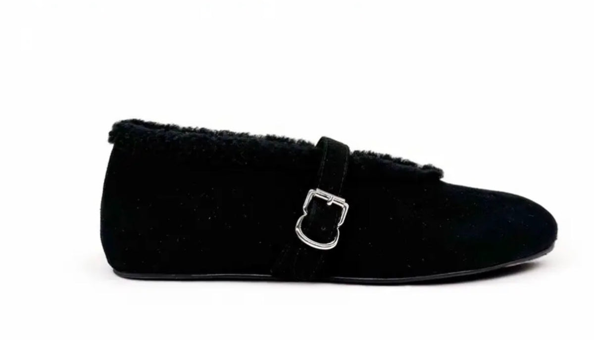 Amie Rafa Allie Shearling Flats