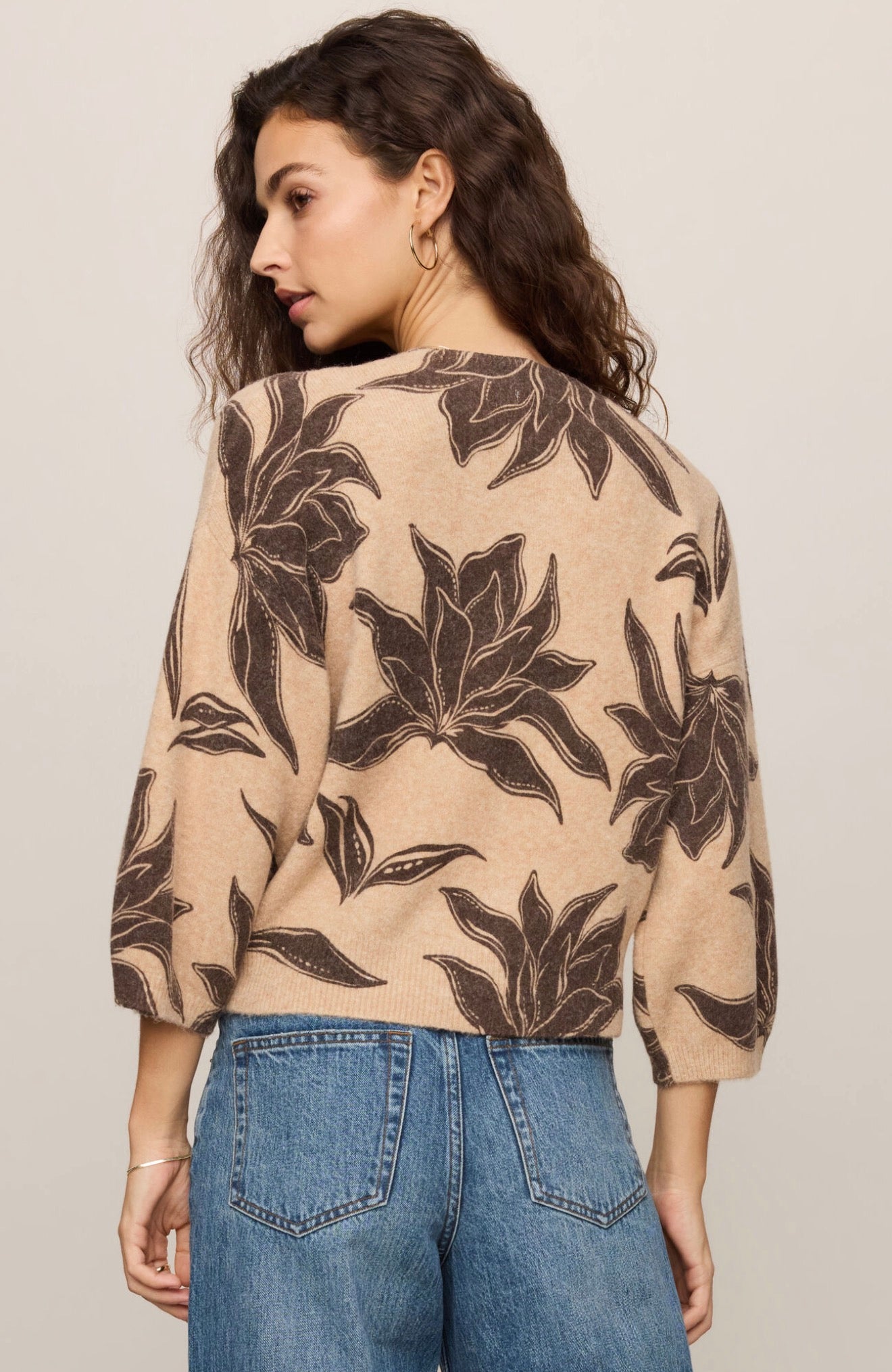 Z Supply Valor Floral Cardigan