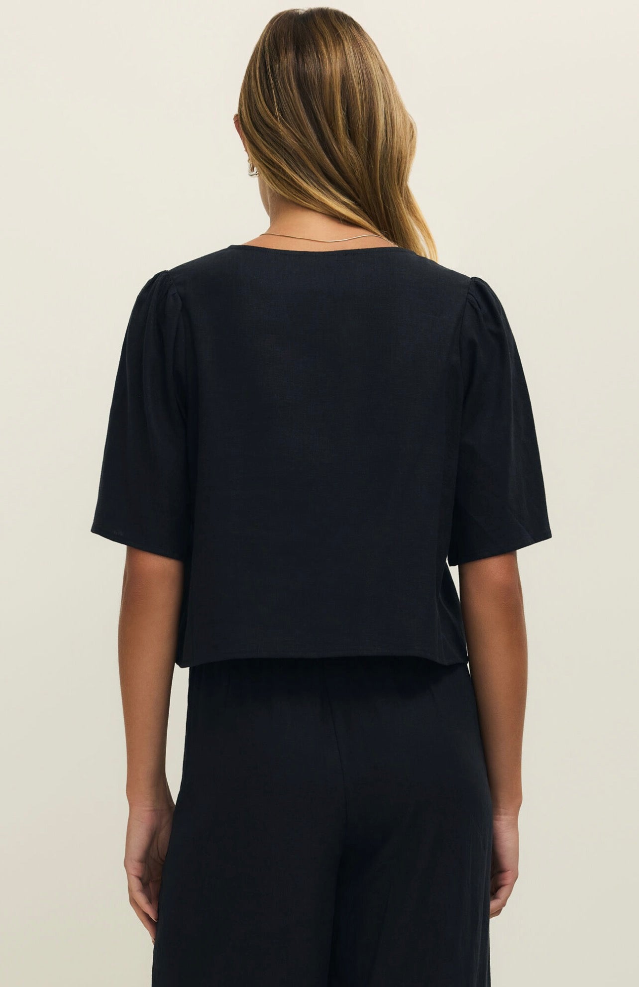 Z Supply La Belle Linen Top