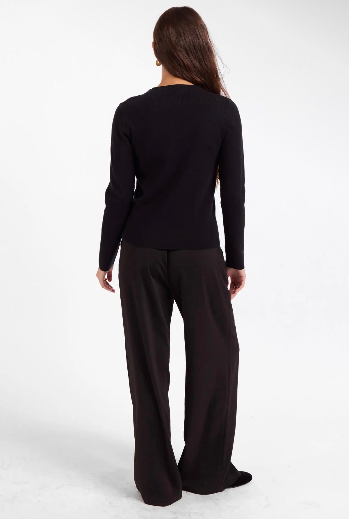 Calista Mock Neck Sweater