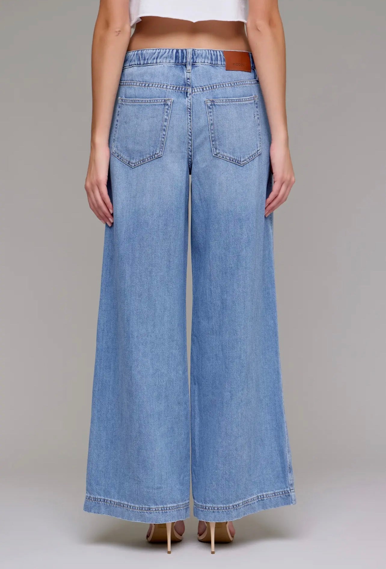 Hidden Conner Drawstring Wide Leg