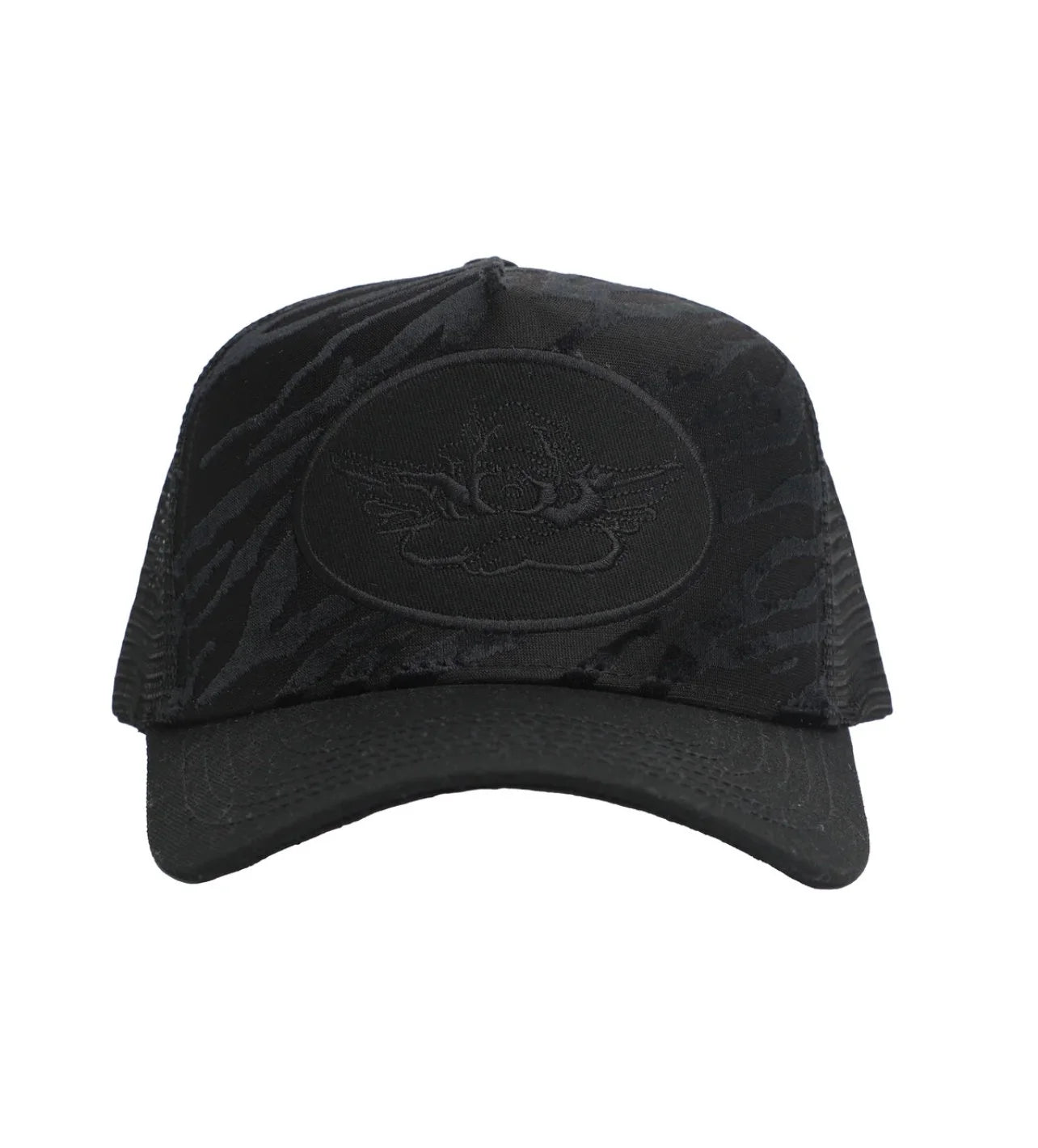 Boys Lie Black Flames Trucker Hat