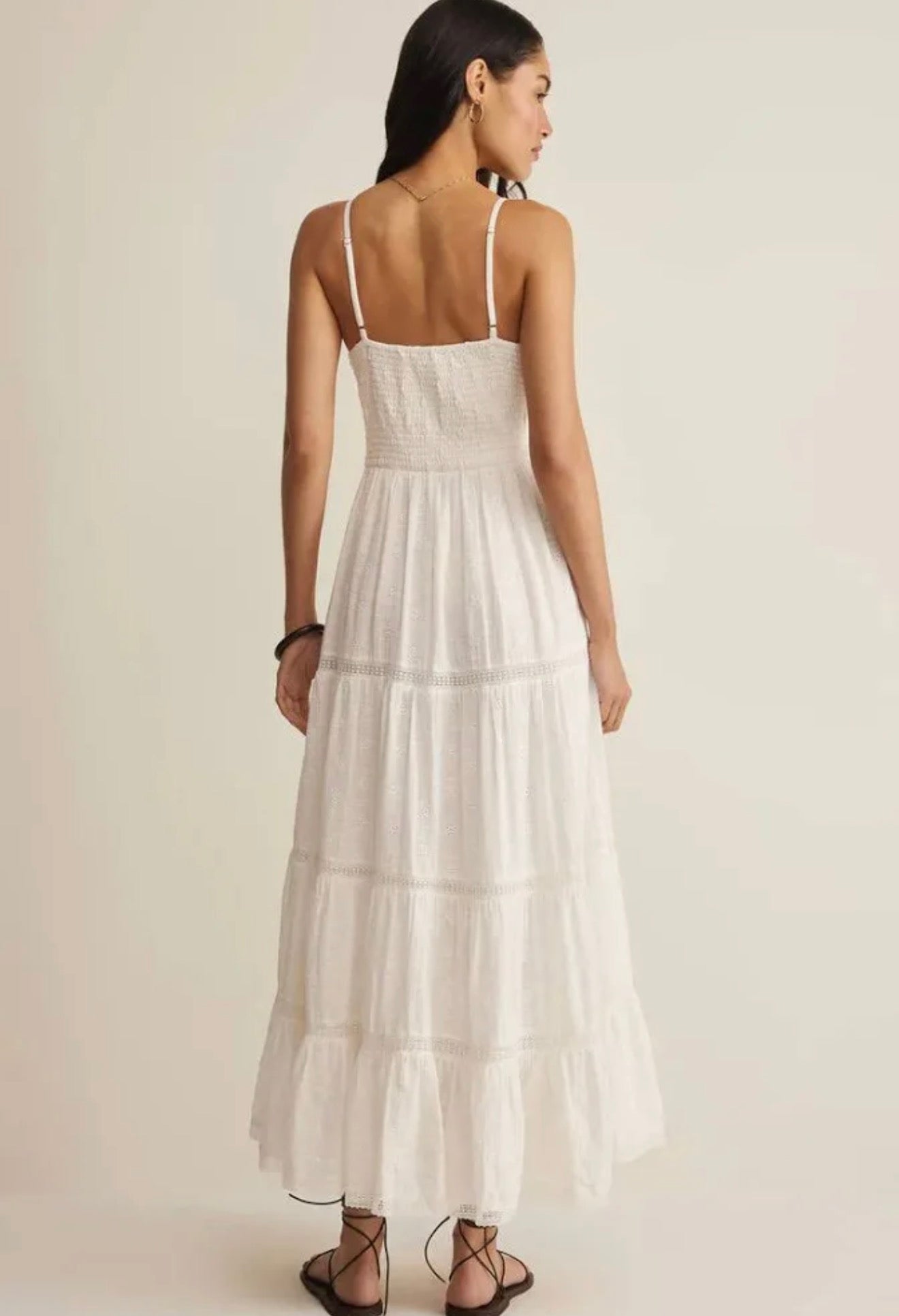Z Supply Behati Eyelet Midi Dress