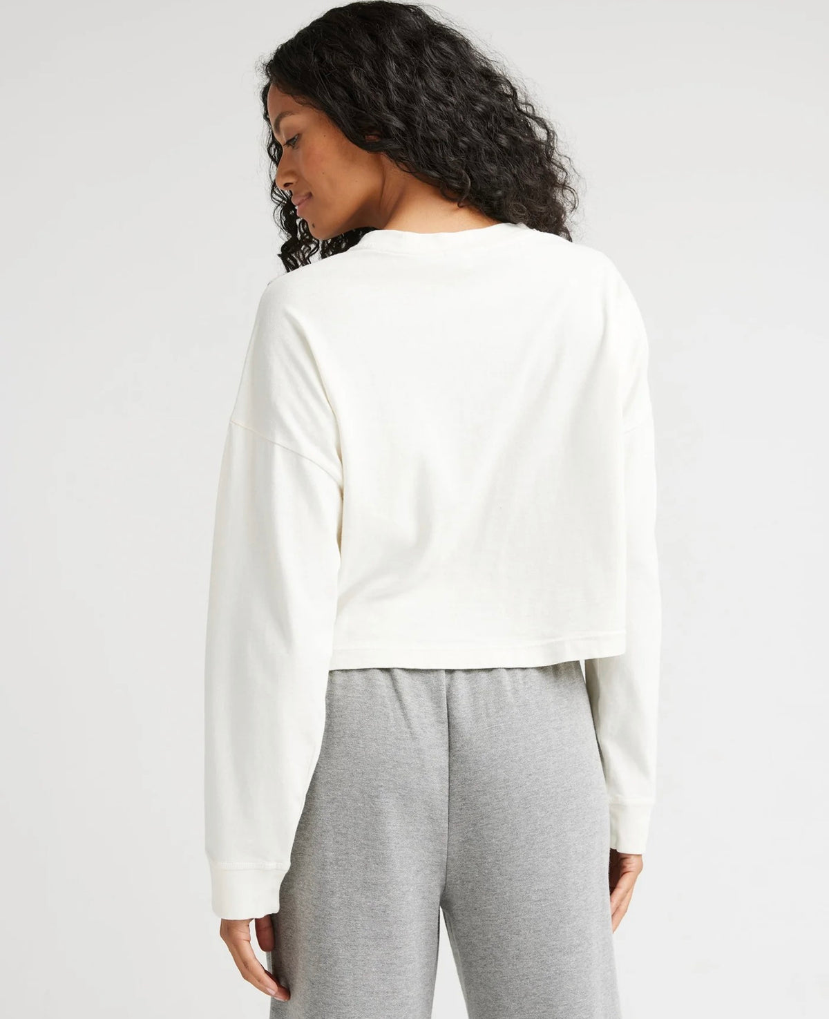 RicherPoorer Relaxed Crop Long Sleeve