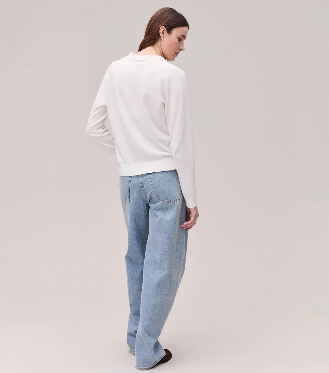 RicherPoorer Washable Cotton Silk Henley