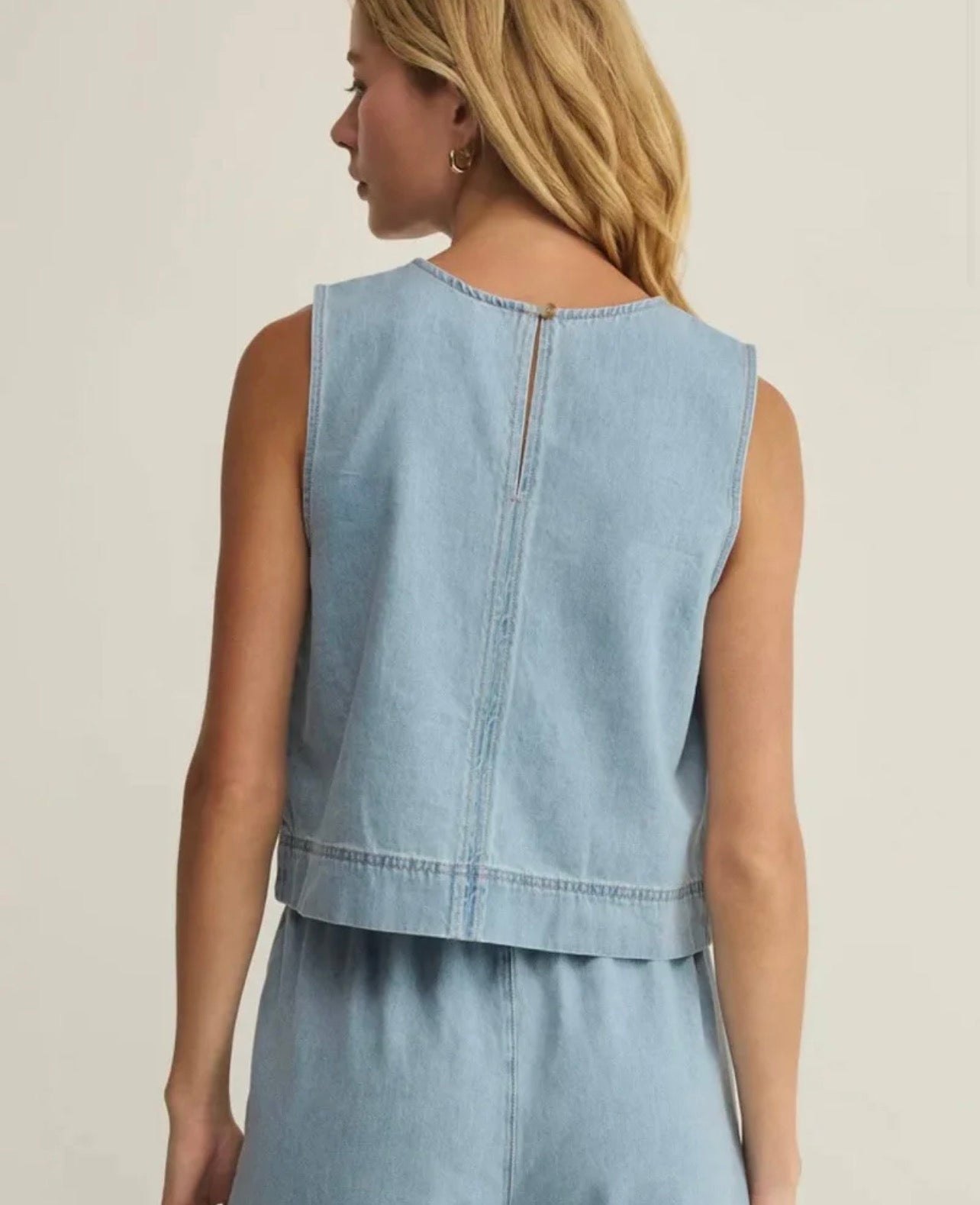 Z Supply Sun Seeker Denim Tank