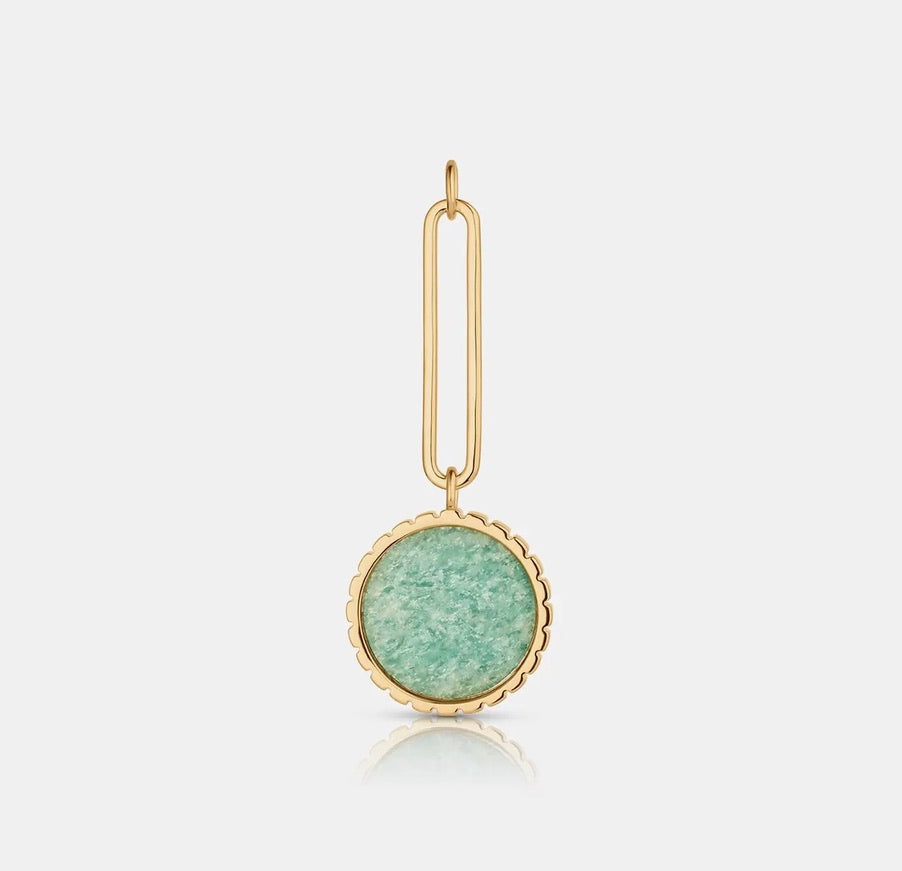 Thatch Odeon Amazonite Drop Charm