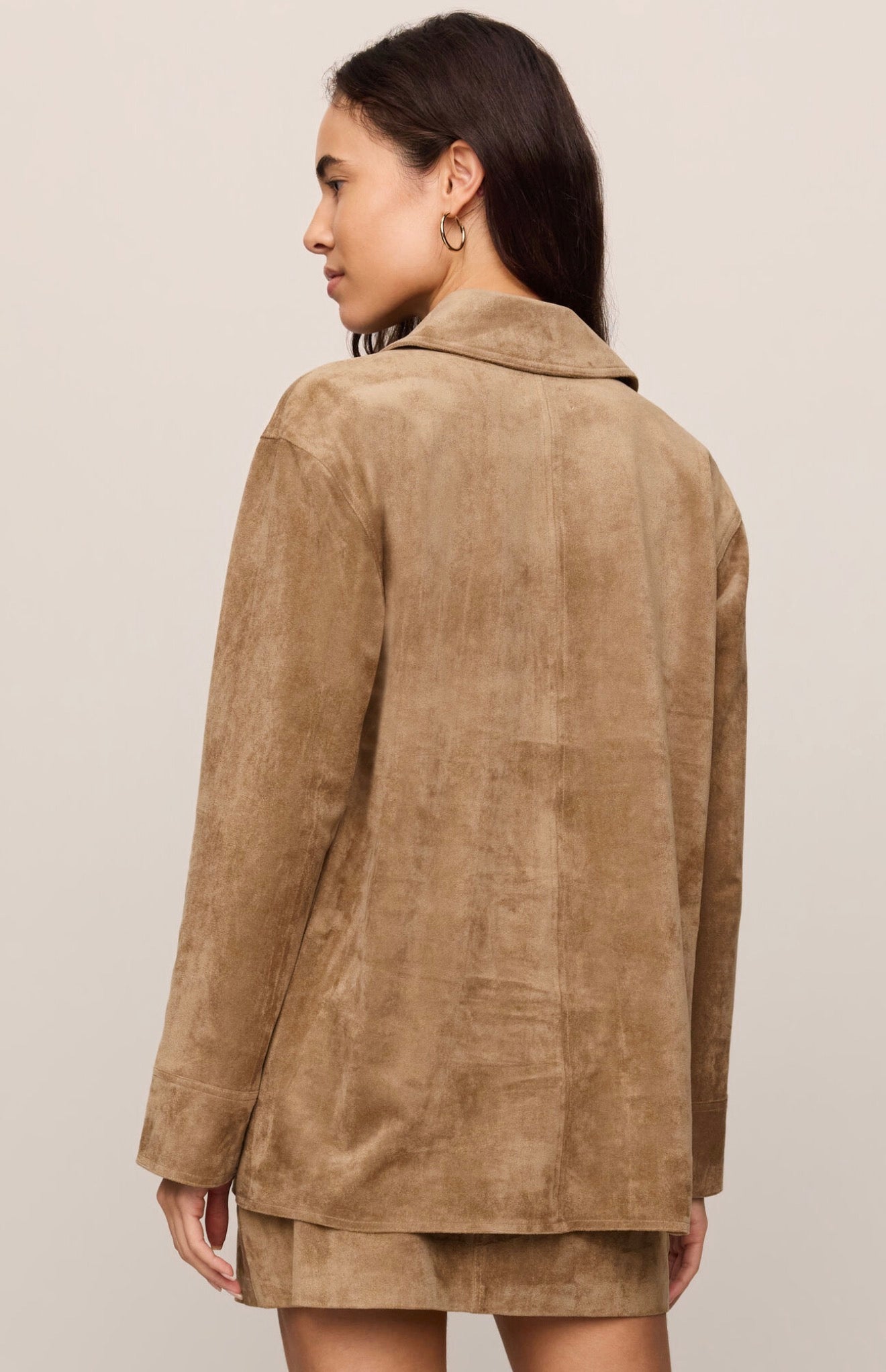 Z Supply Decker Suede Chore Coat