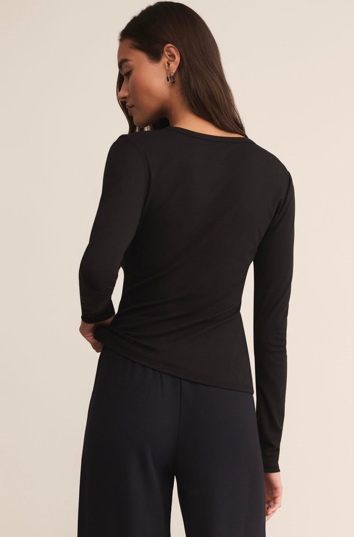 Z Supply Second Skin Crew LS