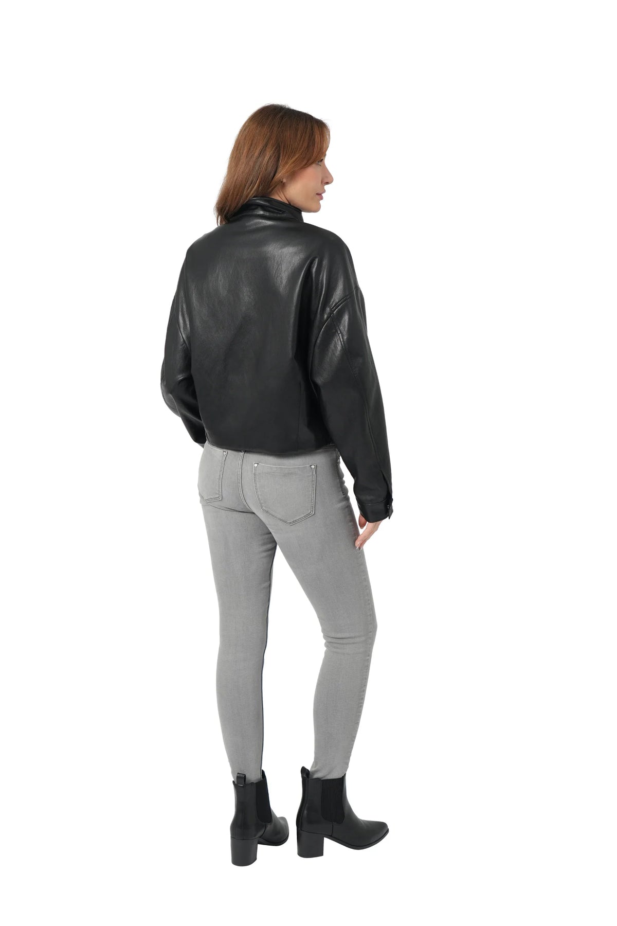 Rachel Faux Leather Jacket