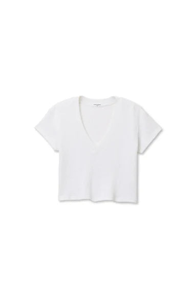 Perfect White Tee Jada Waffle Tee