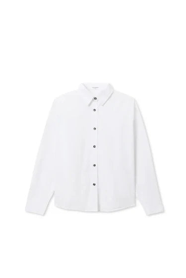 Perfect White Tee James Button Down