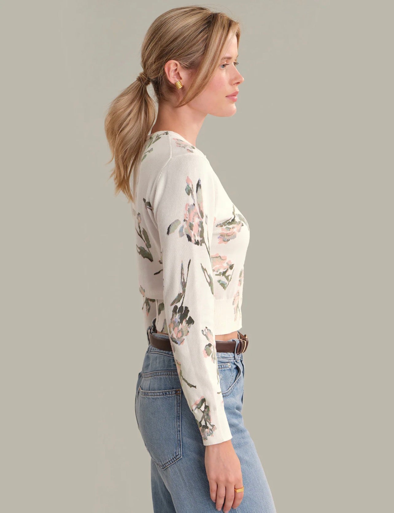 525 Lotte Floral Cardigan