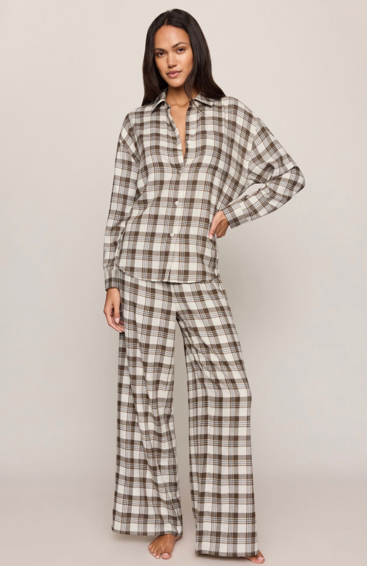 Z Supply River Plaid Button Up