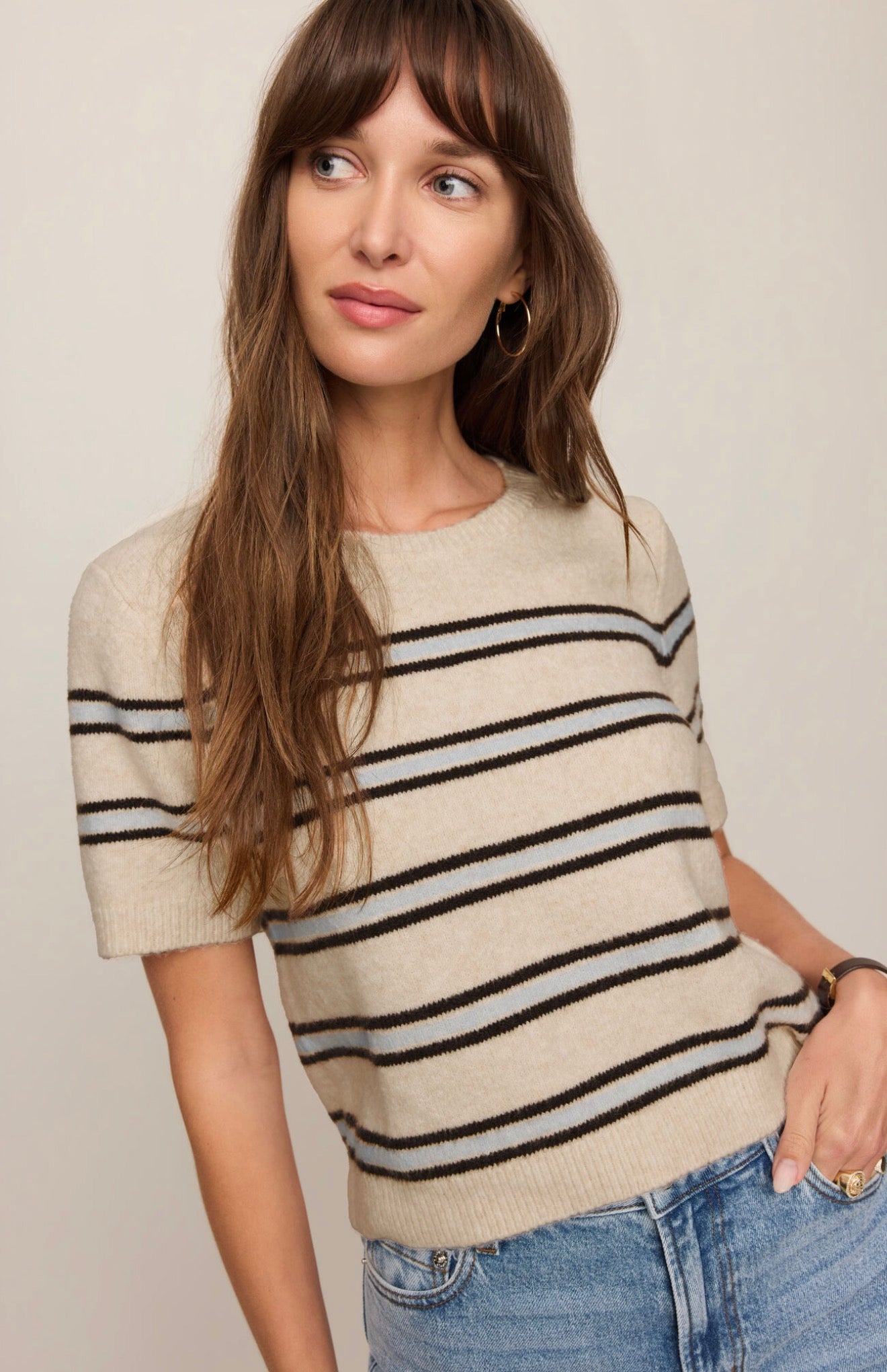 Z Supply Gatewood Stripe Sweater