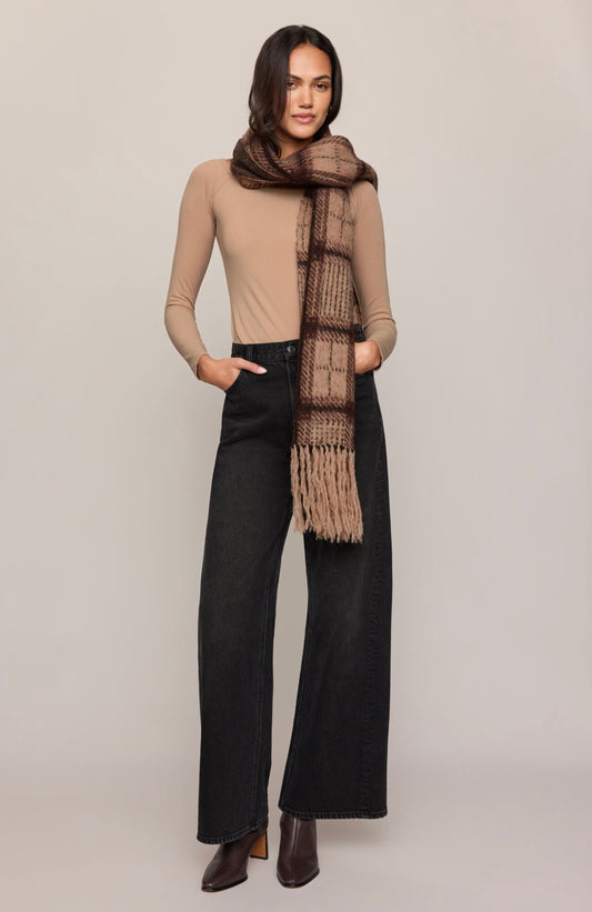Z Supply Frostline Plaid Scarf