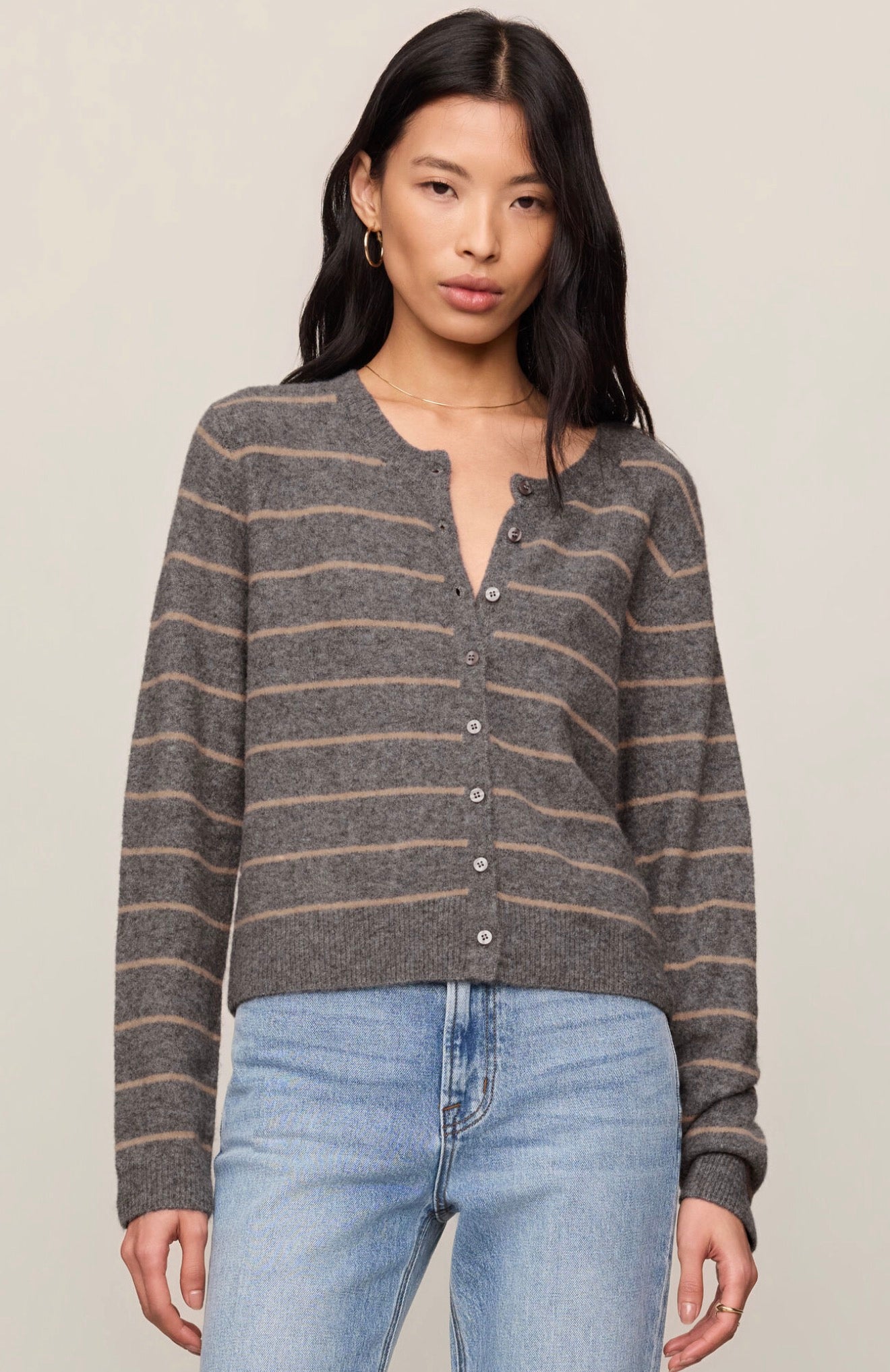 Z Supply Medina Stripe Cardigan