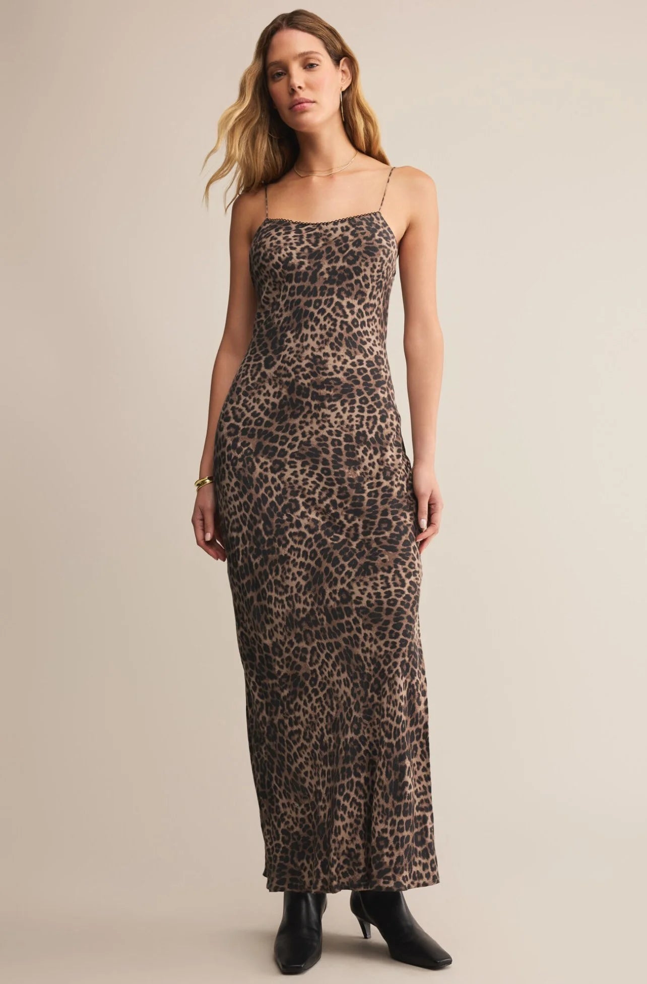 Z Supply Cielo Leopard Midi Dress
