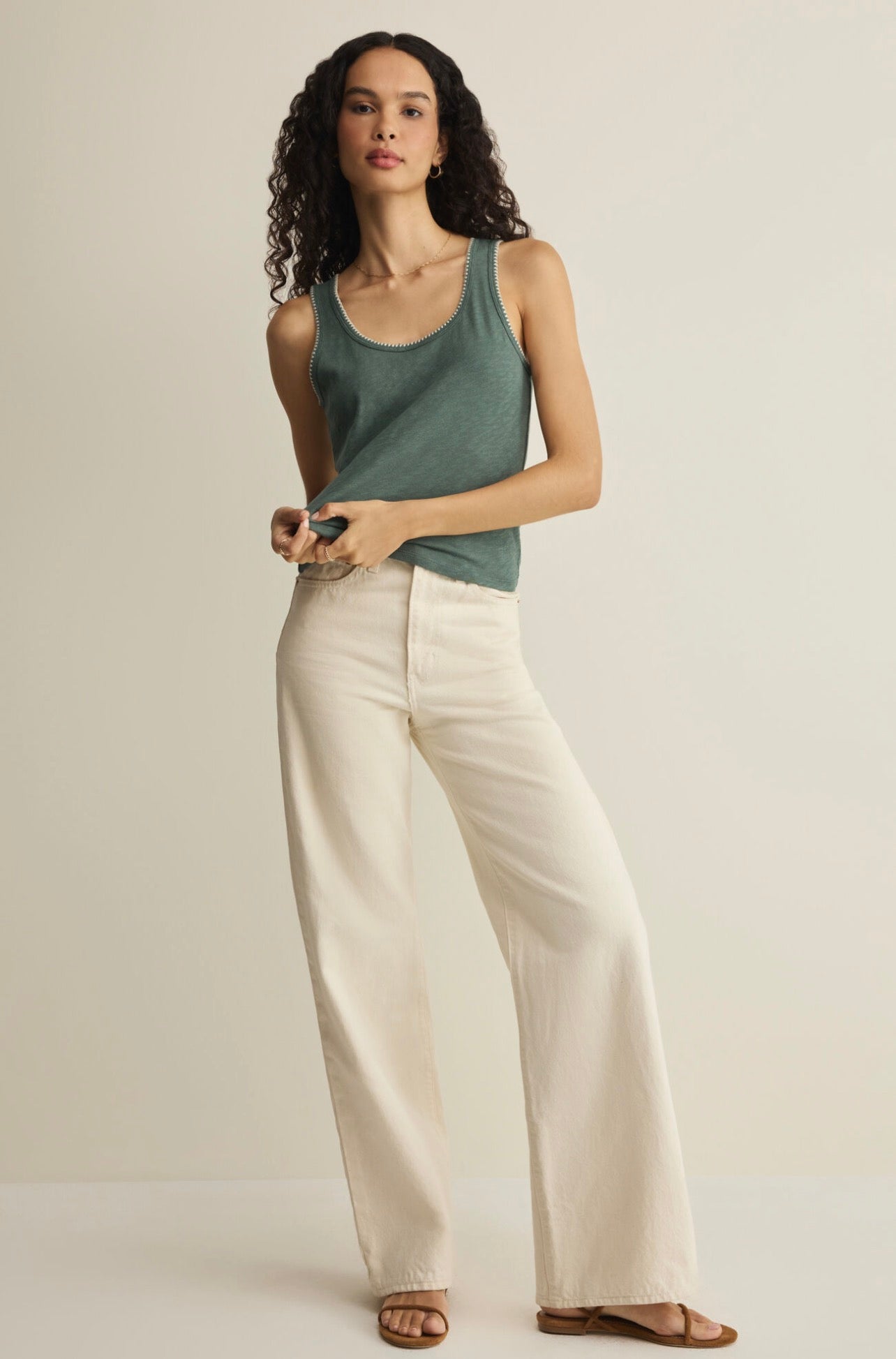 Z Supply Julian Crochet Tank