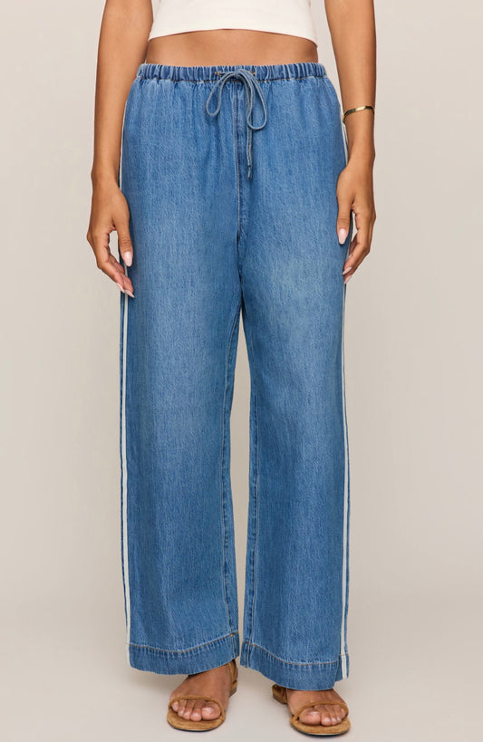 Z Supply The Sidelines Denim Track Pant