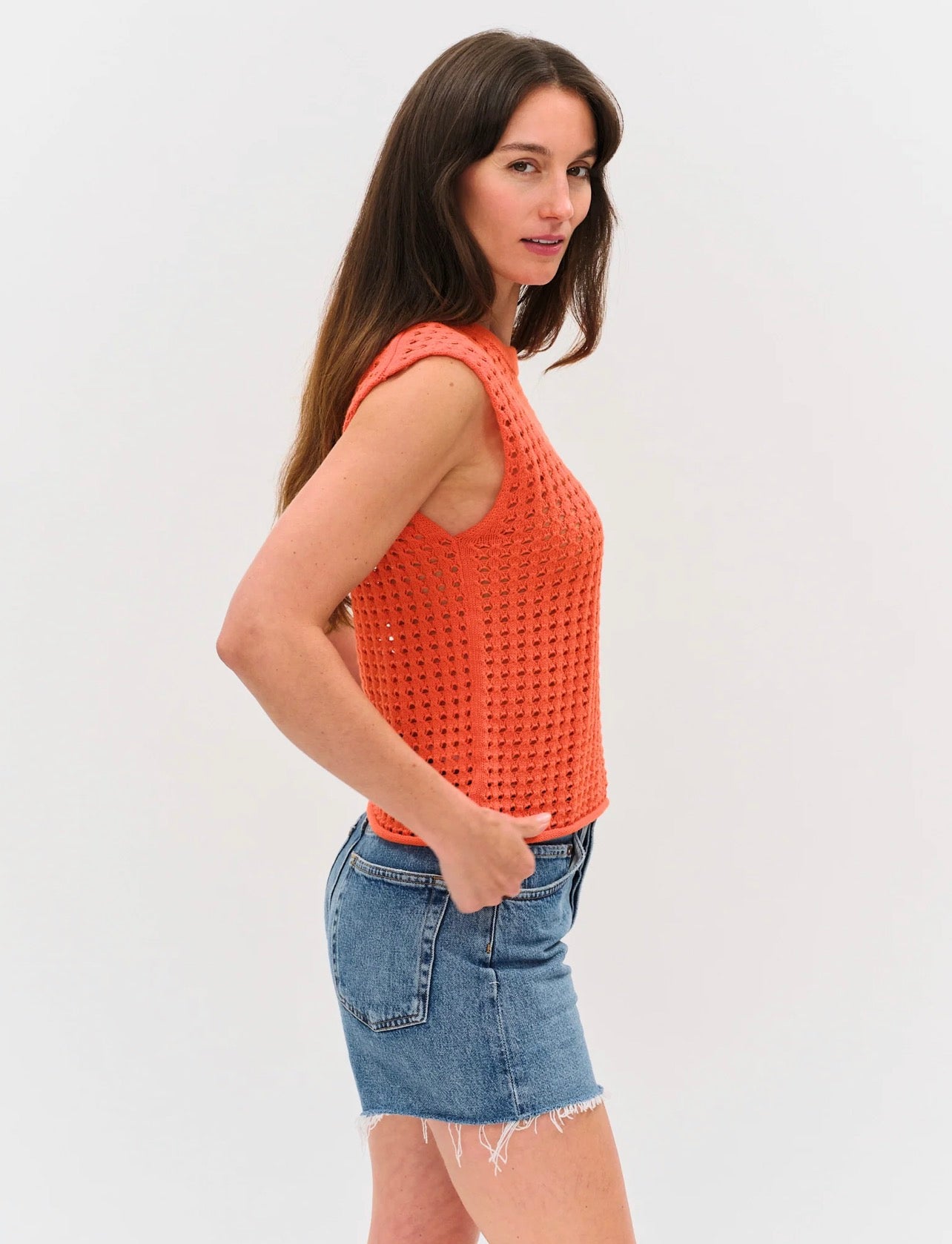 Six Fifty Montauk Crochet Tank