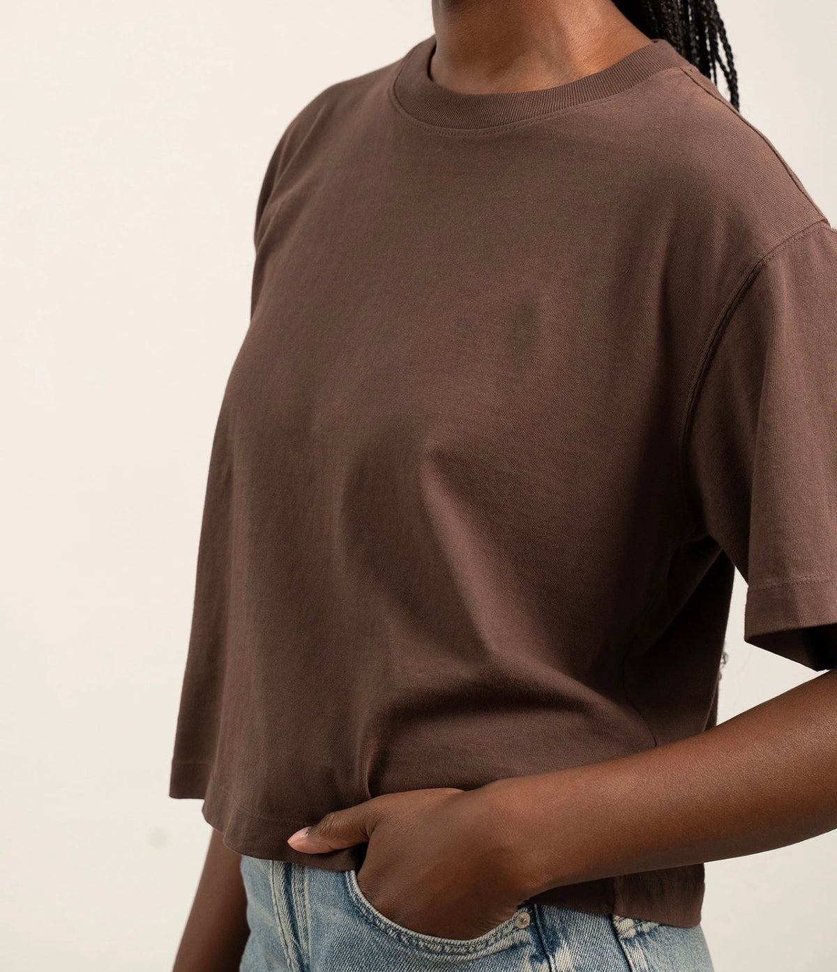 RicherPoorer Relaxed Crop Tee