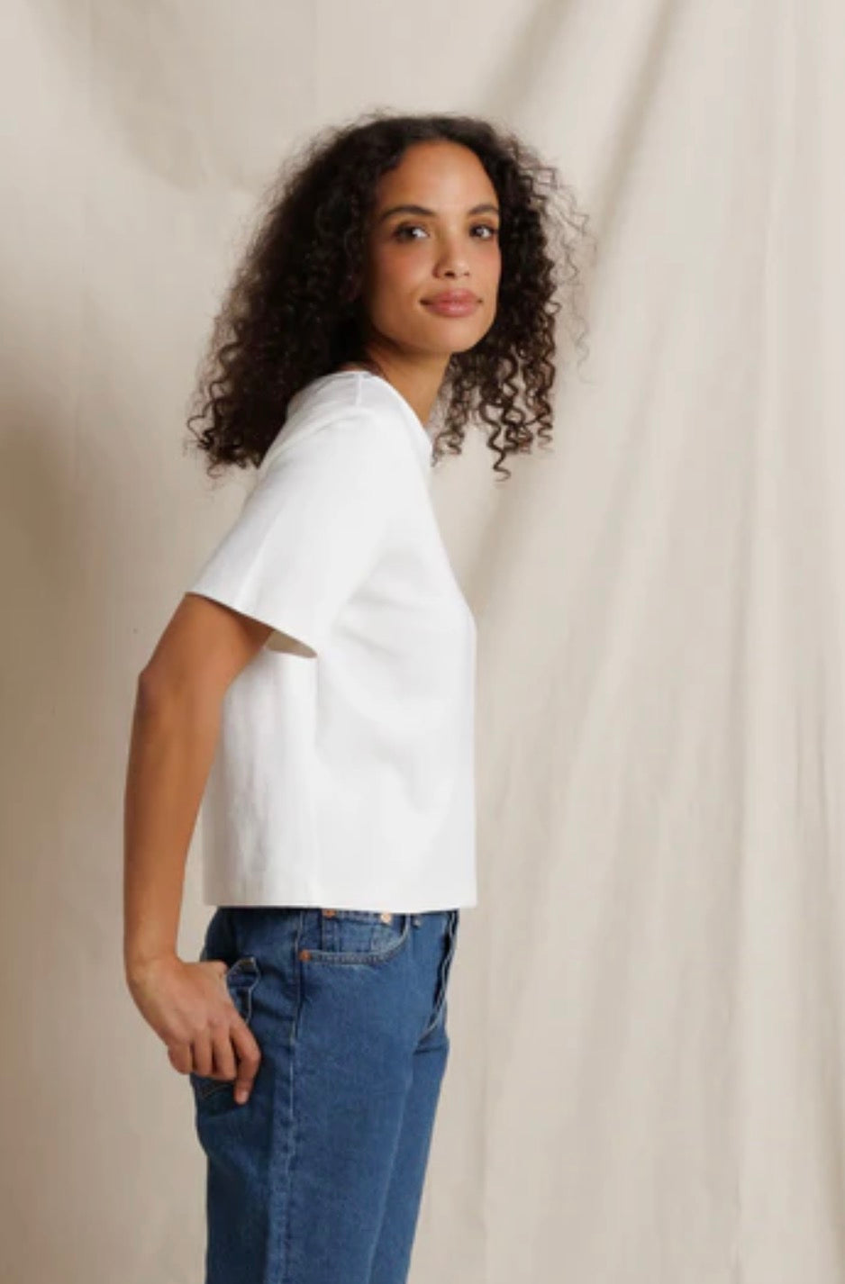 Perfect White Tee Atlas Heavy Jersey Tee