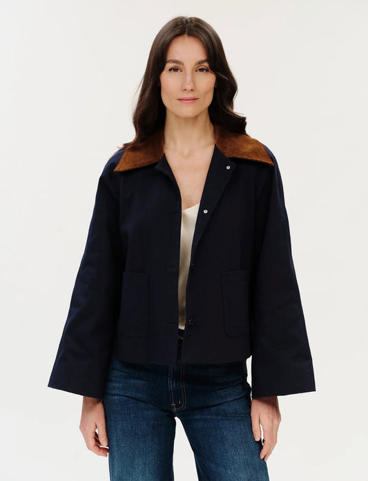 Six Fifty Candice Corduroy Collar Jacket
