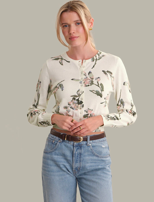 525 Lotte Floral Cardigan