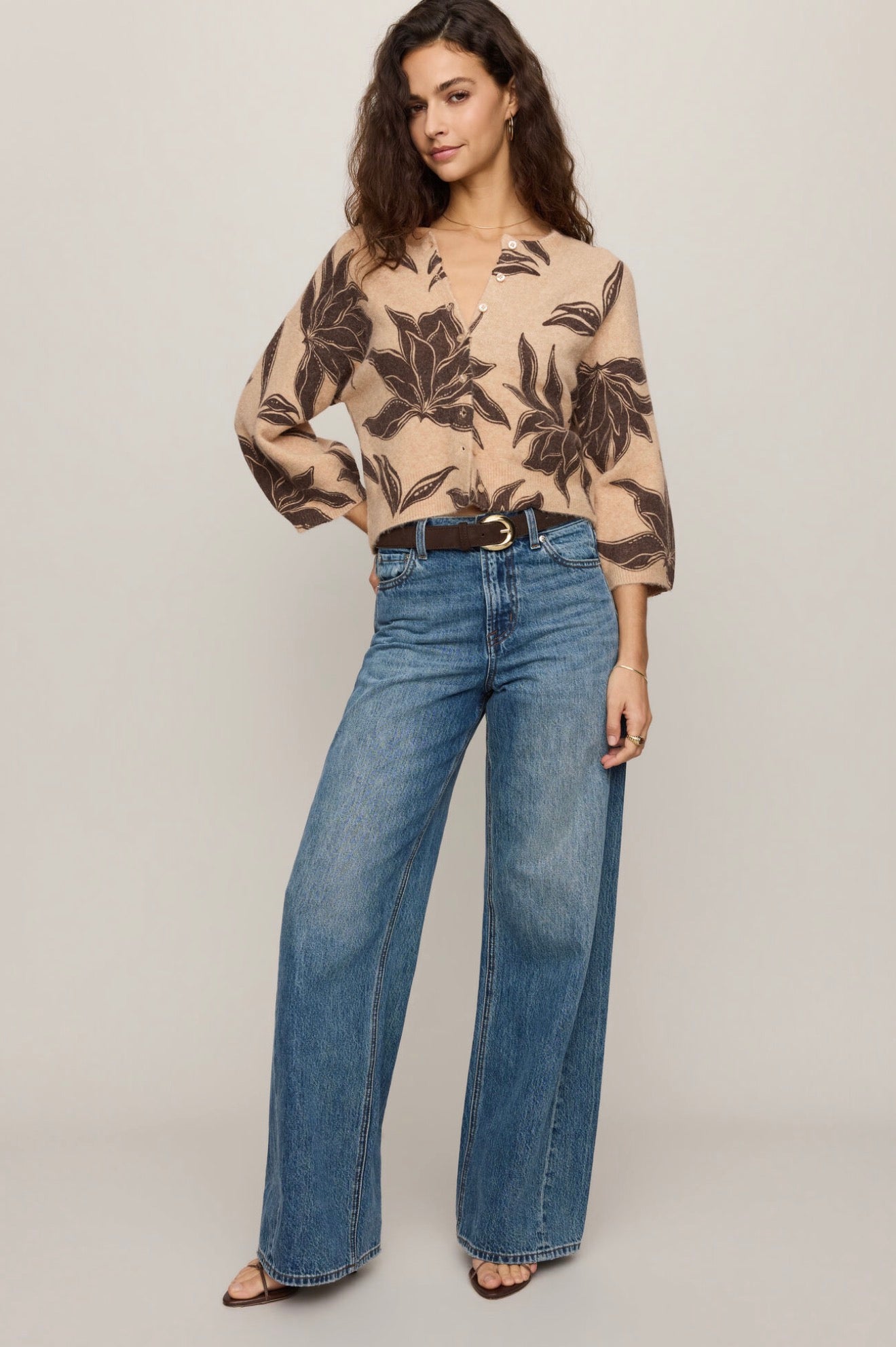 Z Supply Valor Floral Cardigan