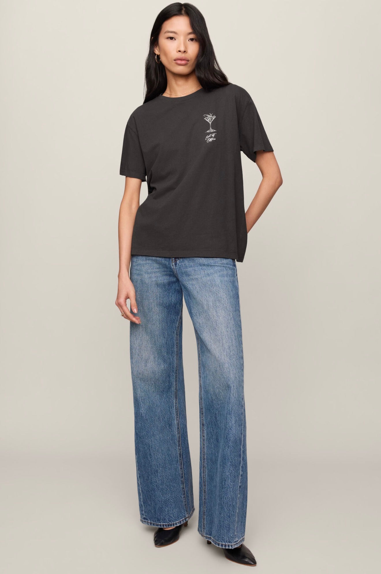 Z Supply Martini Boyfriend Tee