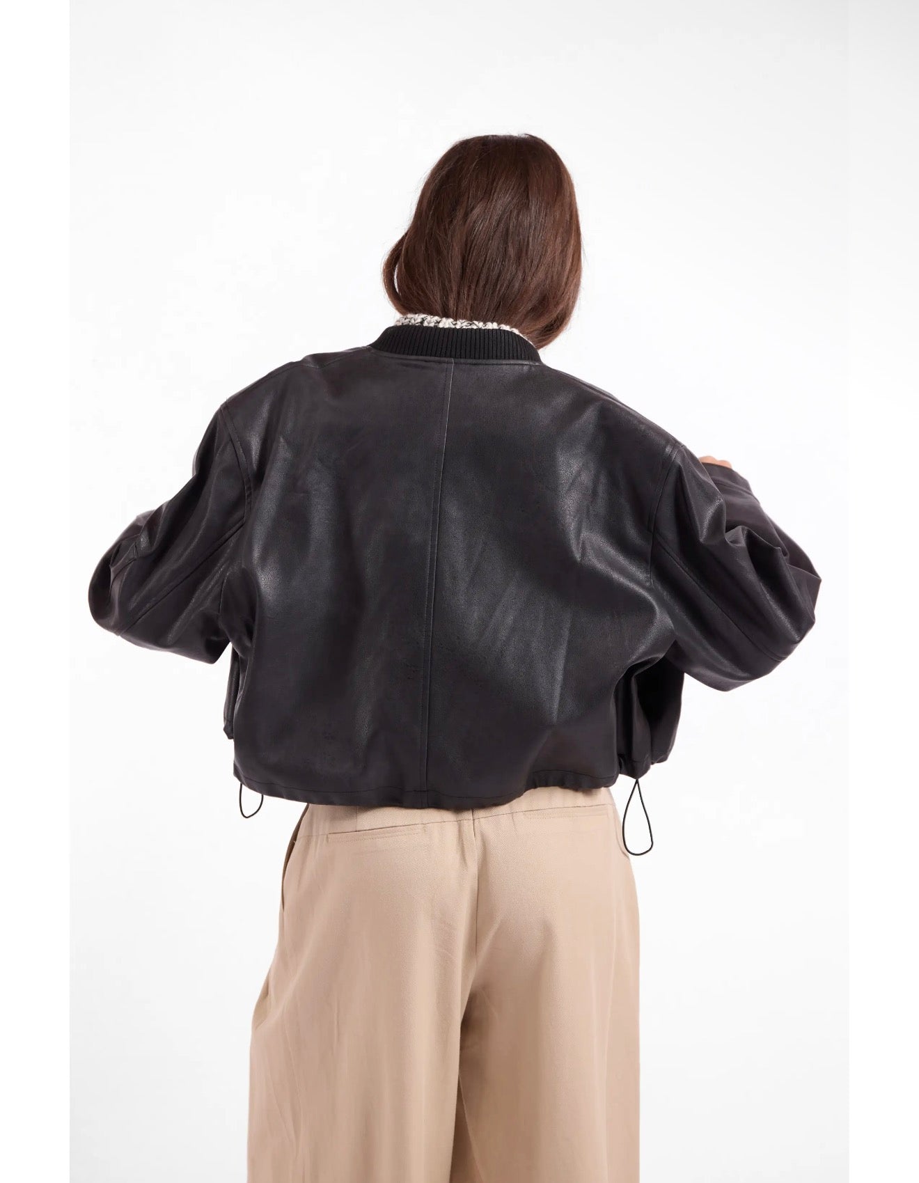 Academy Leather Bomber