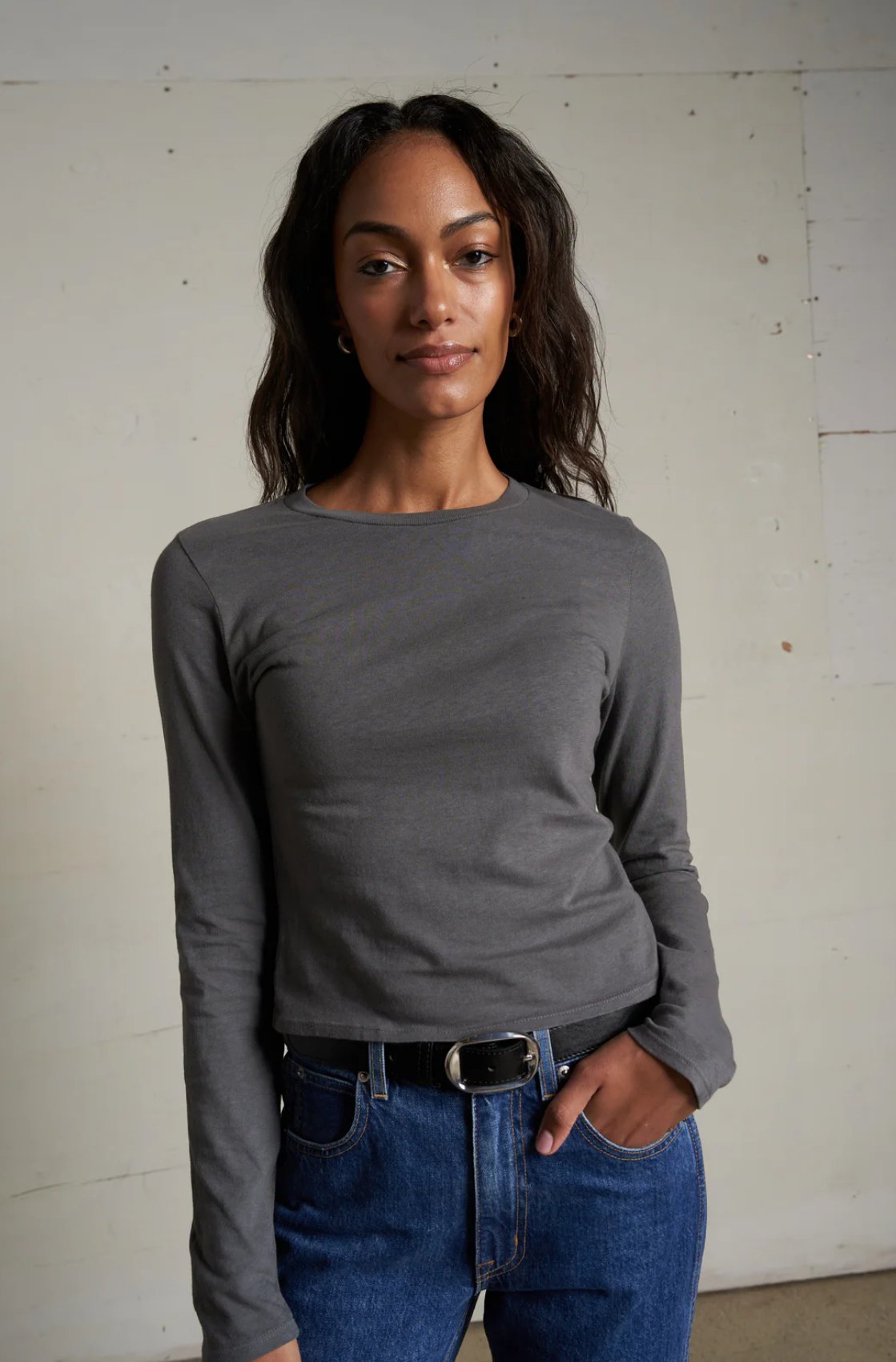 Perfect White Tee Jamie Long Sleeve