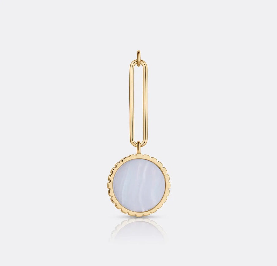 Thatch Odeon Blue Lace Drop Charm