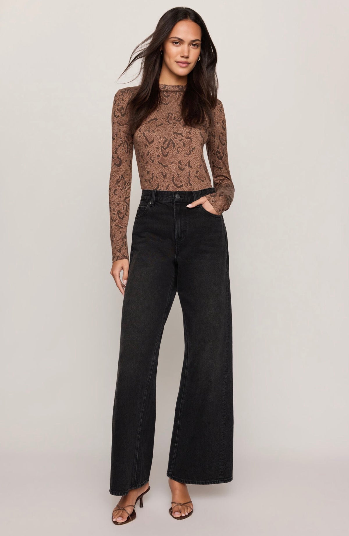 Z Supply Onyx Snake Top