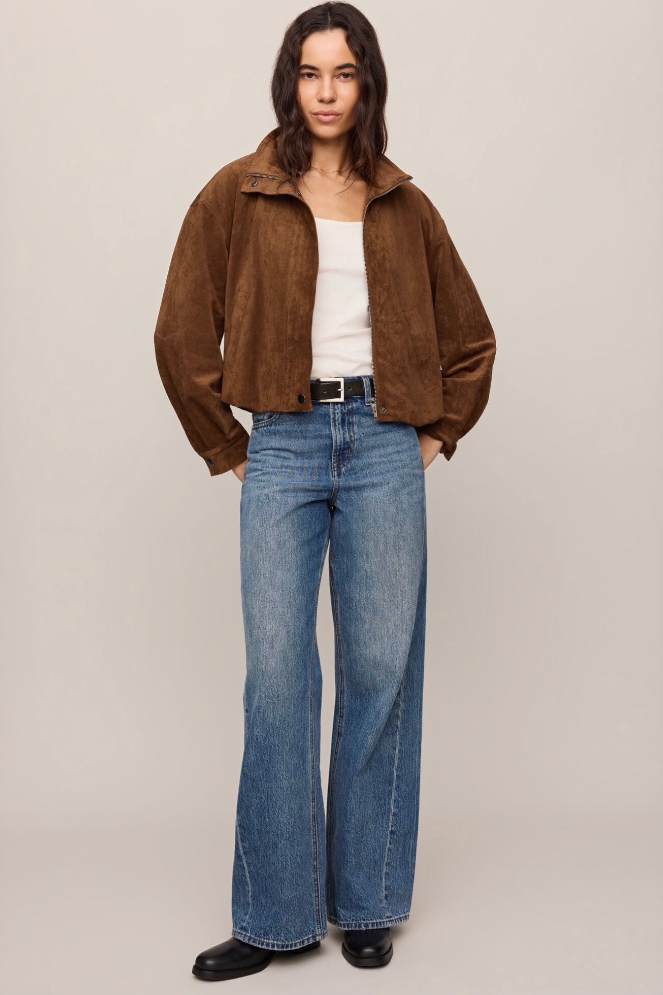 Z Supply Corin Bubble Hem Jacket