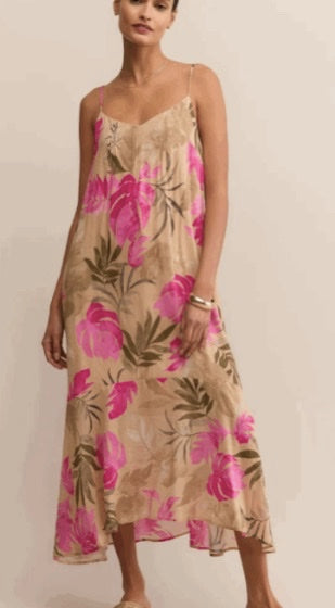 Z Supply Benson Tropical Maxi Dress