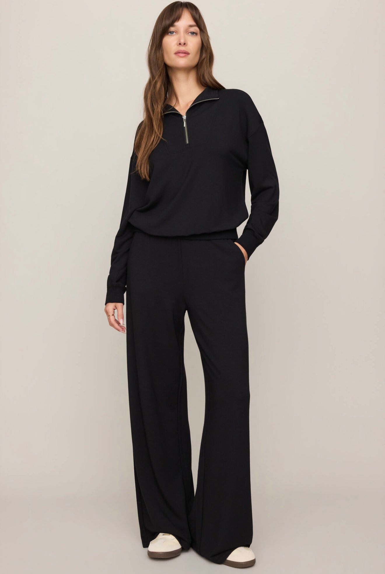 Z Supply Gate Check Modal Sweatshirt