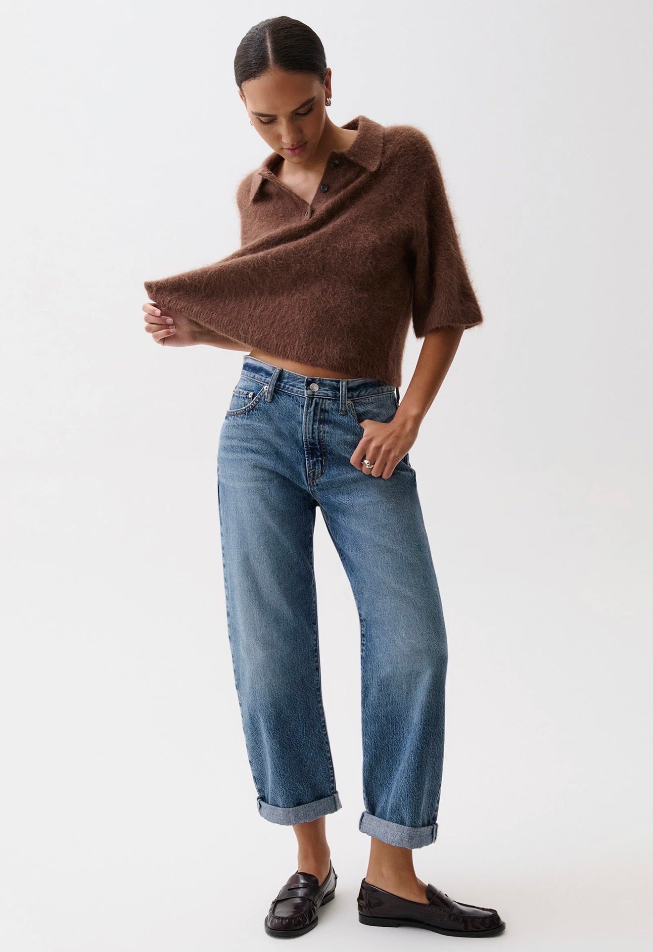 Pistola Donny Rolled Hem Boyfriend