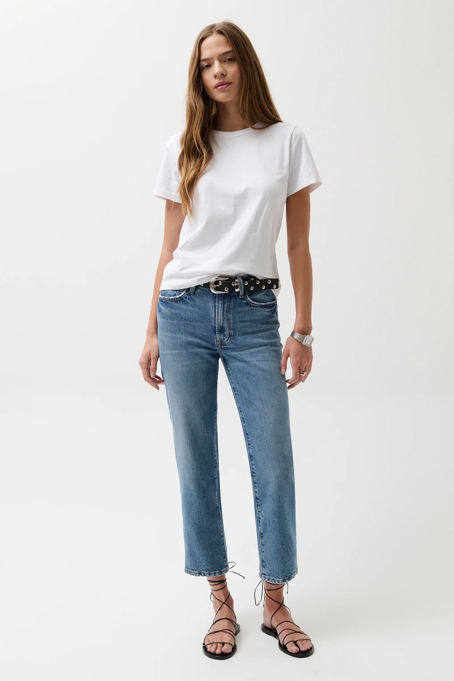 Pistola Aleks Crop Straight