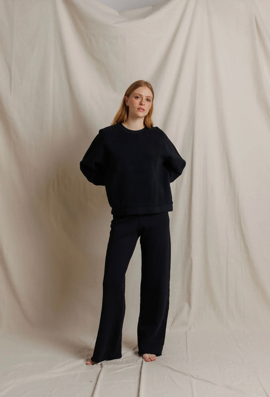 Perfect White Tee Marley Reverse Fleece Pant