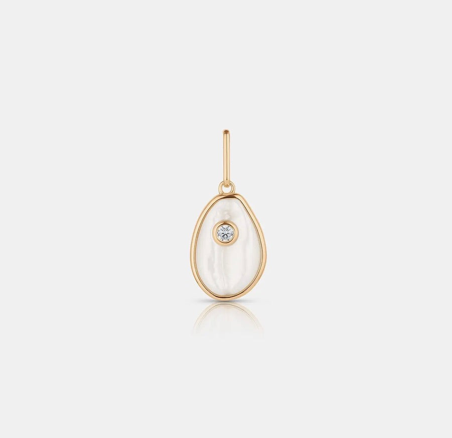 Thatch Cowrie Mother Of Pearl Charm