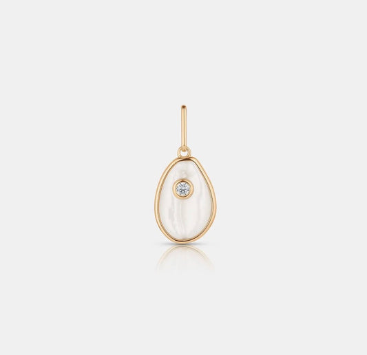 Thatch Cowrie Mother Of Pearl Charm