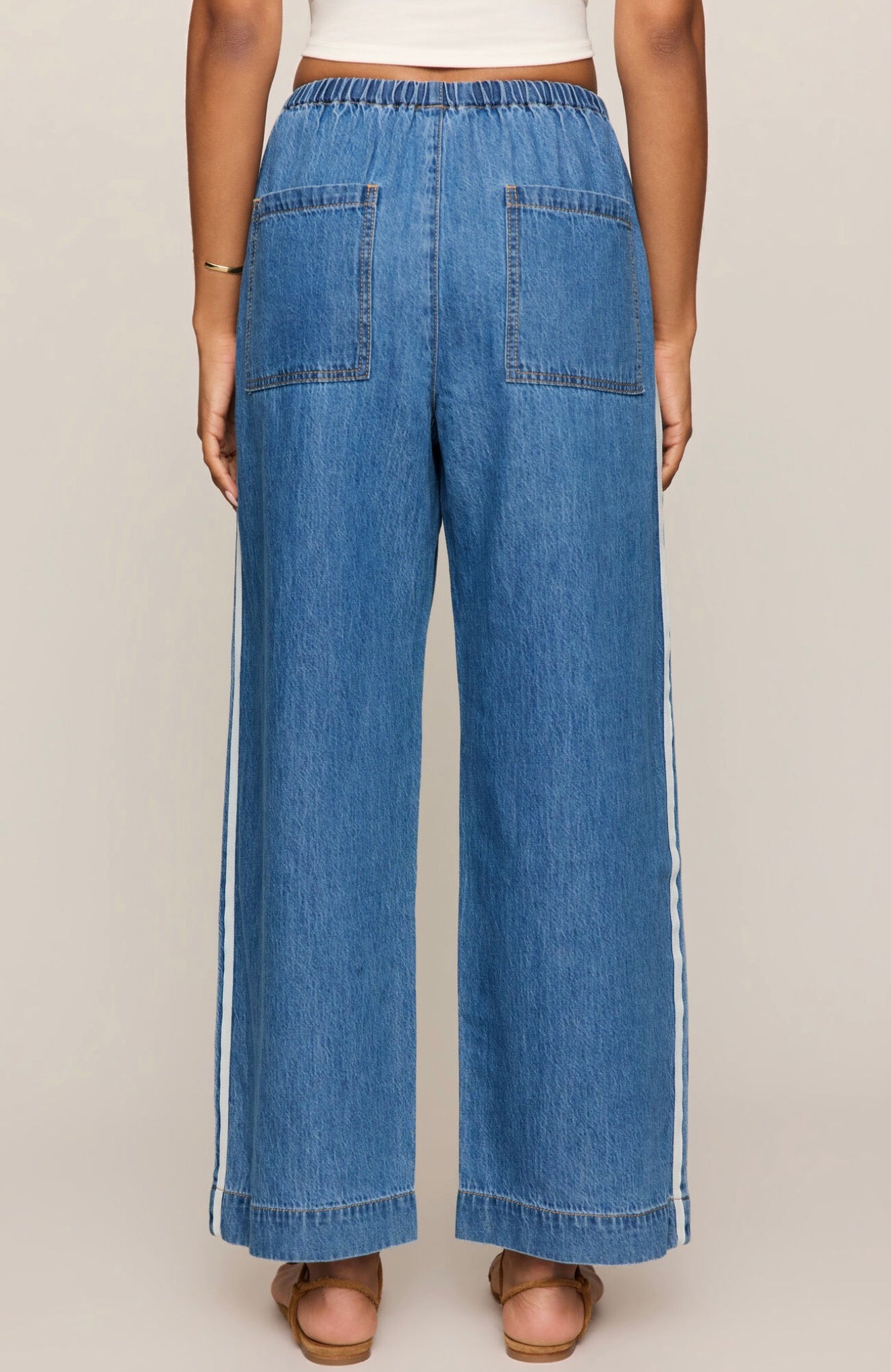 Z Supply The Sidelines Denim Track Pant