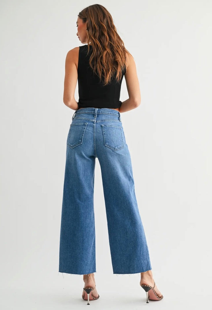 JBD Gabrielle Scissor Cut Wide Leg
