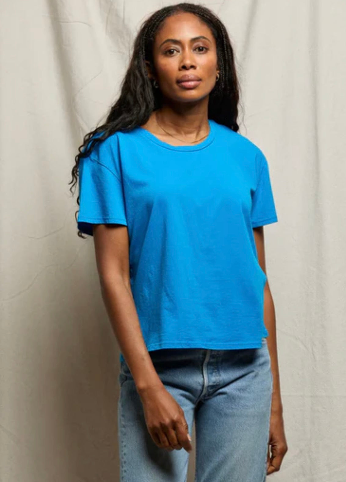 Perfect White Tee Harley Crew Neck Tee