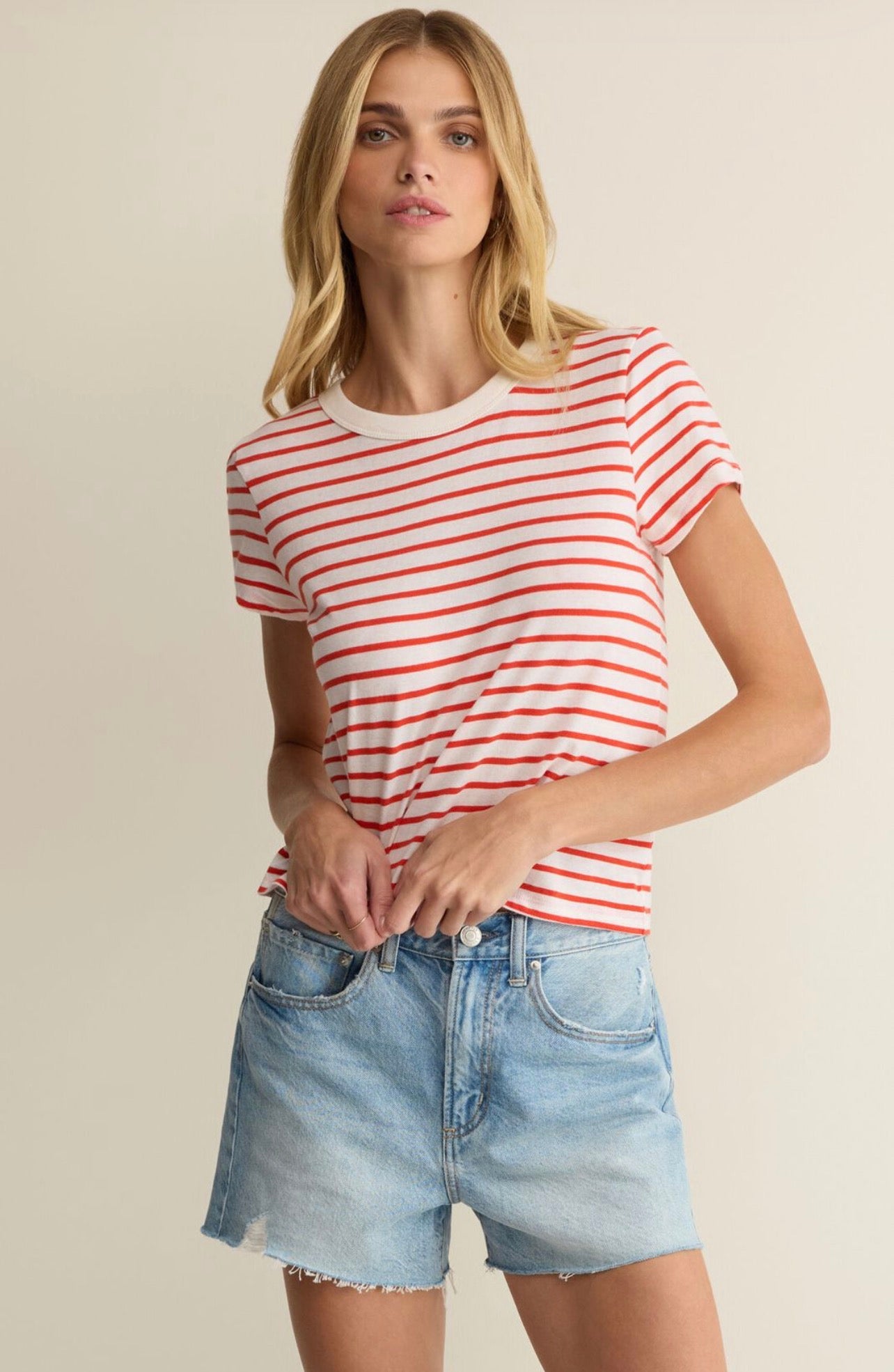 Z Supply Junie Striped Tee