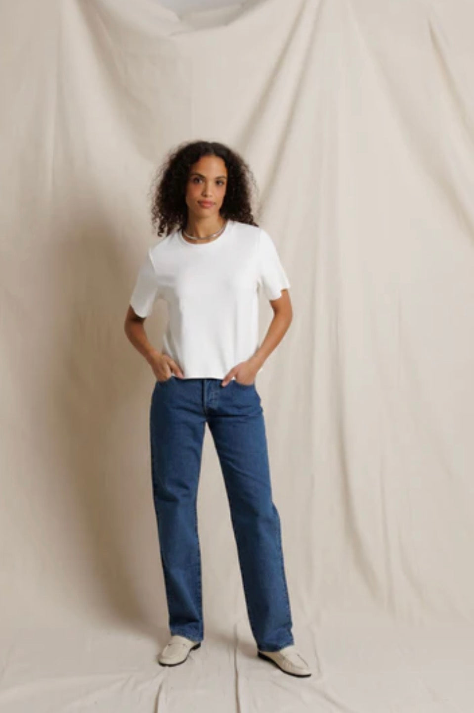 Perfect White Tee Atlas Heavy Jersey Tee