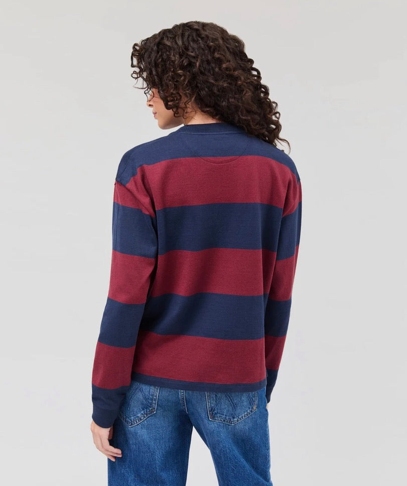 RicherPoorer Rugby Stripe Pullover