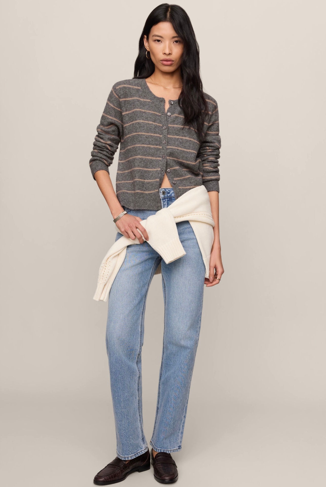 Z Supply Medina Stripe Cardigan